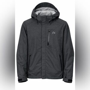 Paradox Outdoor Softshell Jacket Men L Hooded Water Resistant Ski Hiking